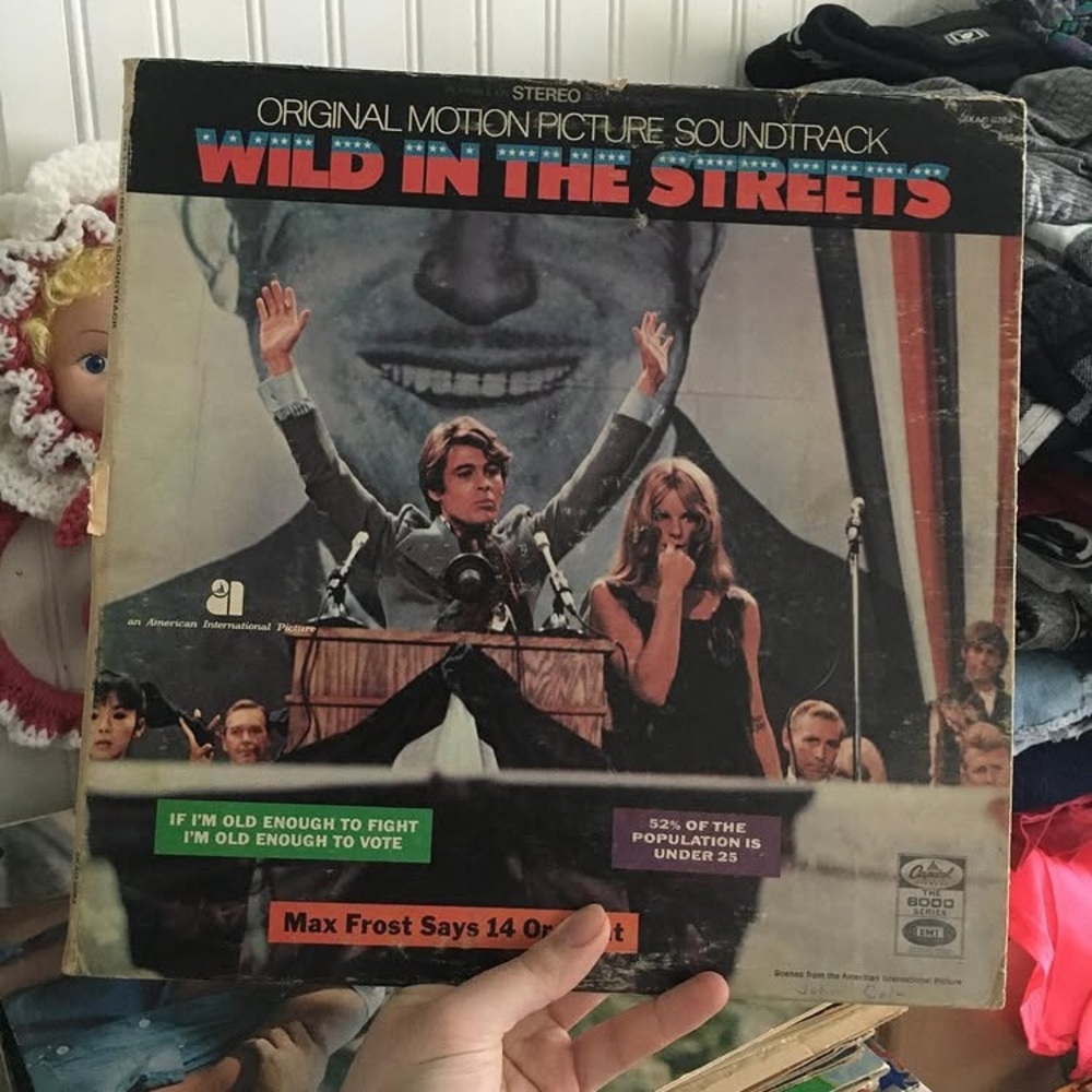 1969 Wild in the S T R E E T S vinyl record